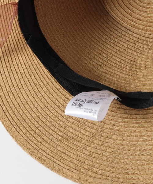 SMELLY（スメリー）の「ペーパー2WAYハット（ハット・レディース・ブラウン/アイボリー/ベージュ・-）」の12枚目の写真