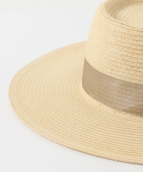 SMELLY（スメリー）の「ペーパー2WAYハット（ハット・レディース・ブラウン/アイボリー/ベージュ・-）」の17枚目の写真