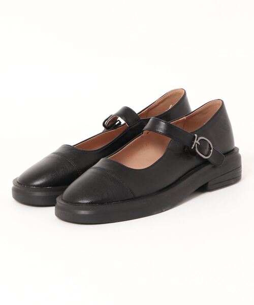 paravion(パラビオン)の「K/ワンストラップシューズ(その他シューズ・レディース・アイボリー/ブラック・37/38)」の6枚目の写真