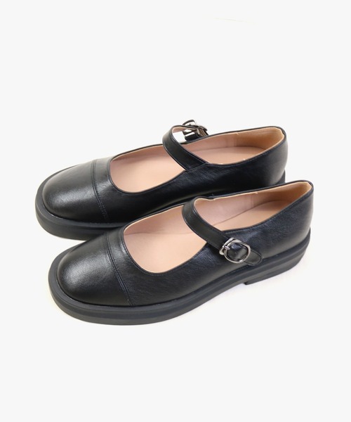 paravion(パラビオン)の「K/ワンストラップシューズ(その他シューズ・レディース・アイボリー/ブラック・37/38)」の7枚目の写真