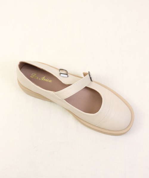 paravion(パラビオン)の「K/ワンストラップシューズ(その他シューズ・レディース・アイボリー/ブラック・37/38)」の11枚目の写真