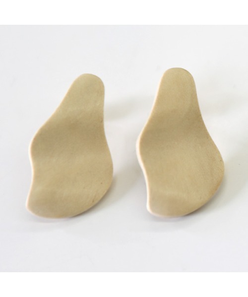 select MOCA（セレクトモカ）の「ドロップウッドピアス（ピアス（両耳用）・レディース・ダークブラウン/ブラウン/アイボリー・FREE）」の13枚目の写真