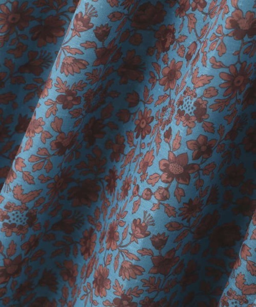 N.（N. Natural Beauty Basic）（エヌエヌナチュラルビューティーベーシック）の「【S Size Line】◆ダークフローラルワンピース（ワンピース・レディース・グリーン系その他/ブルー系その他/ブラック系その他・SMALL/MEDIUM）」の13枚目の写真