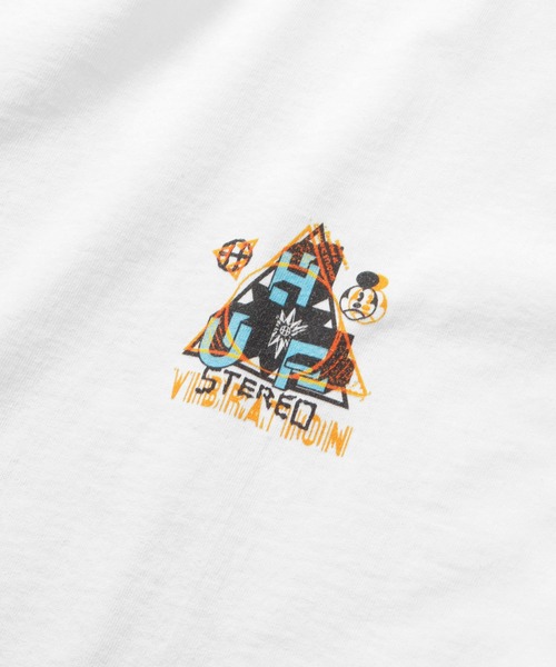 HUF（ハフ）の「EXPLOSIONS TT S/SL TEE   HUF ハフ  Tシャツ（Tシャツ/カットソー・メンズ・ホワイト/ブラック・SMALL/MEDIUM/LARGE/X-LARGE/XX-LARGE）」の5枚目の写真