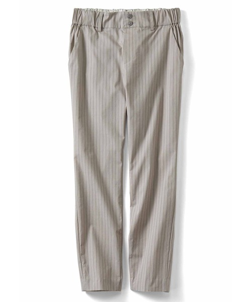 IEDIT（イディット）の「ＩＥＤＩＴ　ＵＶカット・吸汗速乾・接触冷感がうれしい　エアノビライト涼やかテーパードパンツ（その他パンツ・レディース・ネイビー/ライトブルー/ブラック/グレー/ラベンダー/グレー系その他・SMALL/MEDIUM/LARGE/X-LARGE/XX-LARGE/XXX-LARGE）」の7枚目の写真