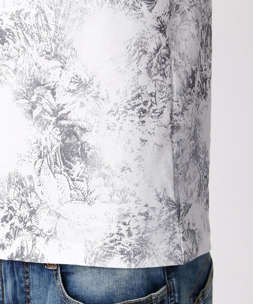 HIDEAWAYS NICOLE（ハイダウェイニコル）の「ボタニカル柄タンクトップ（タンクトップ・メンズ・ホワイト/ブラック/その他1・MEDIUM/LARGE）」の11枚目の写真