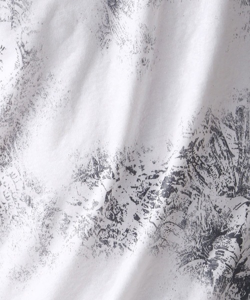 HIDEAWAYS NICOLE（ハイダウェイニコル）の「ボタニカル柄タンクトップ（タンクトップ・メンズ・ホワイト/ブラック/その他1・MEDIUM/LARGE）」の5枚目の写真