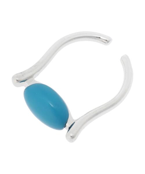 AMERICAN HOLIC（アメリカンホリック）の「オーバルアクリル&メタルSETリング（ピアス（両耳用）・レディース・ゴールド/シルバー・FREE）」の7枚目の写真