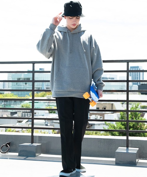 8(eight)(エイト)の「13オンス プルオーバービッグパーカー(パーカー・メンズ・ホワイト/オートミール/ブラック/ヘザーグレー・MEDIUM/LARGE)」の19枚目の写真