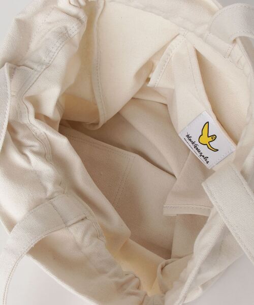 Mark Gonzales（マーク・ゴンザレス）の「MARK GONZALES/マークゴンザレス　ヘビーキャンバス×イラストポケット 巾着トートバッグ（トートバッグ・メンズ・ホワイト系その他/ホワイト系その他2/ホワイト系その他3/ホワイト系その他4・FREE）」の6枚目の写真