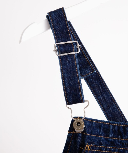 AMERICAN HOLIC(アメリカンホリック)の「デニムサロペット(サロペット/オーバーオール・レディース・インディゴブルー・M/L)」の12枚目の写真