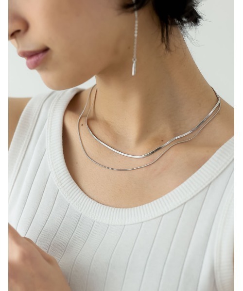 まちゅんなりんページ ネックレス 純金 ネックレス スクリュー チェーン 42.5cm 幅1.8mm 造幣局検定