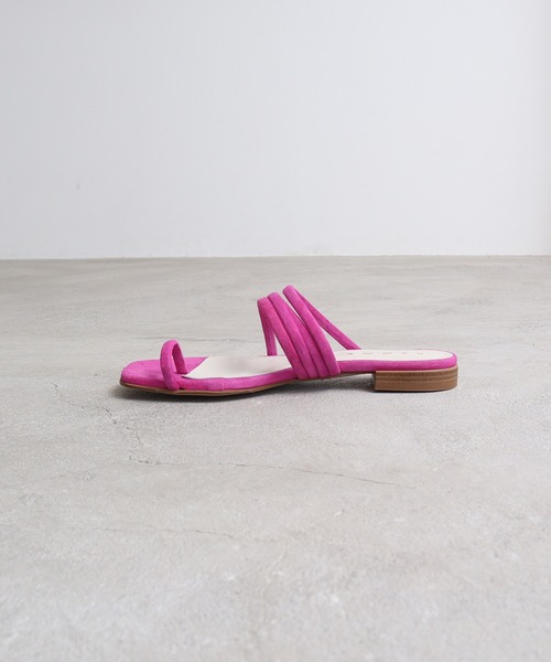 note et silence （ノートエシロンス）の「.._REMME ANTE LOOP SANDAL（サンダル・レディース・パープル/クリア・38/36/37）」の8枚目の写真