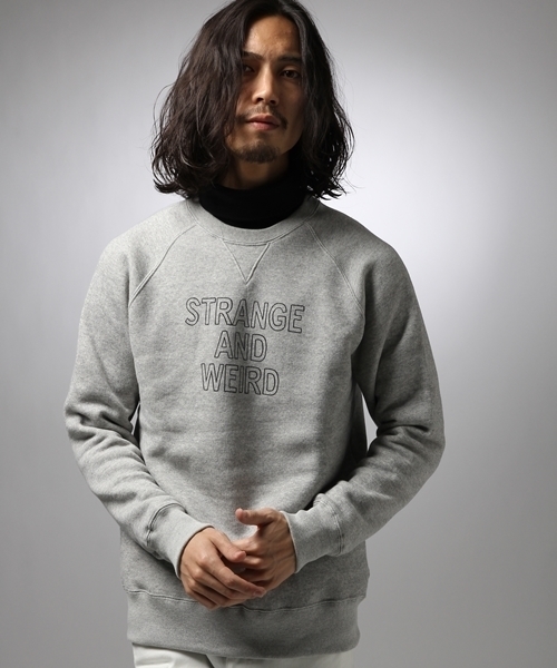 HARE(ハレ)の「ウラキモウスウェットプルオーバー(HARE)(スウェット・メンズ・オフホワイト/グレー/ネイビー・SMALL/LARGE/MEDIUM)」の1枚目の写真