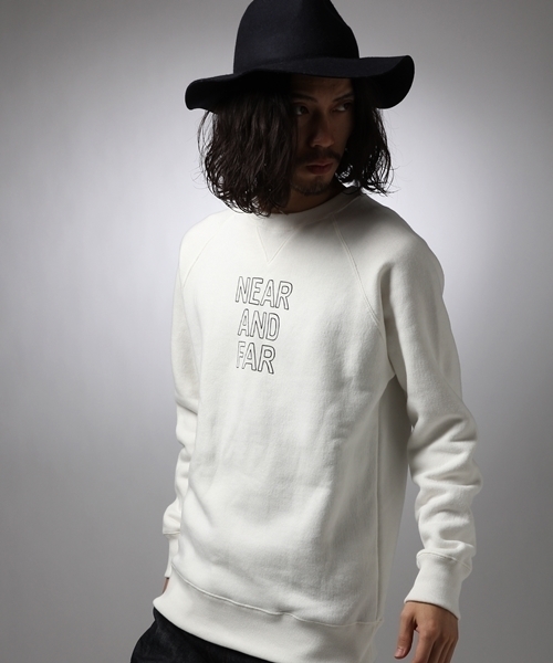 HARE(ハレ)の「ウラキモウスウェットプルオーバー(HARE)(スウェット・メンズ・オフホワイト/グレー/ネイビー・SMALL/LARGE/MEDIUM)」の2枚目の写真