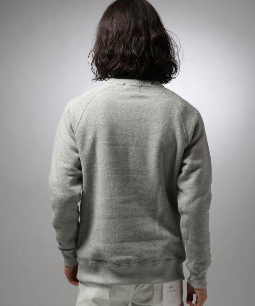 HARE(ハレ)の「ウラキモウスウェットプルオーバー(HARE)(スウェット・メンズ・オフホワイト/グレー/ネイビー・SMALL/LARGE/MEDIUM)」の5枚目の写真