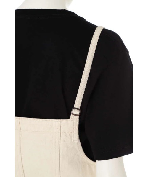Web限定商品 Beauty Natural デニムサロペットワンピース サロペット オーバーオール N N Line N N Natural Size S Size Basic エヌエヌナチュラルビューティーベーシック のファッション