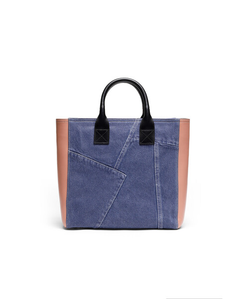 DIESEL（ディーゼル）の「レディース デニムパッチワーク トートバッグM（トートバッグ・レディース・ブルー・UNI）」の7枚目の写真
