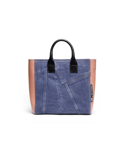 DIESEL（ディーゼル）の「レディース デニムパッチワーク トートバッグM（トートバッグ・レディース・ブルー・UNI）」の10枚目の写真