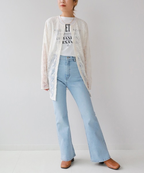 SLOBE citron.（スローブシトロン）の「SLOBE citron. フラワーチュール2WAYブラウス【手洗い可能】◆（シャツ/ブラウス・レディース・ナチュラル・FREE）」の15枚目の写真