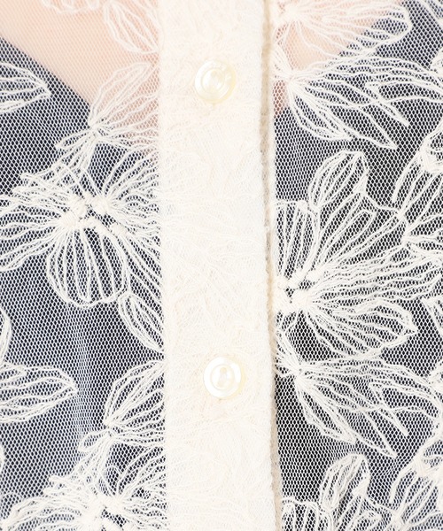 SLOBE citron.（スローブシトロン）の「SLOBE citron. フラワーチュール2WAYブラウス【手洗い可能】◆（シャツ/ブラウス・レディース・ナチュラル・FREE）」の12枚目の写真