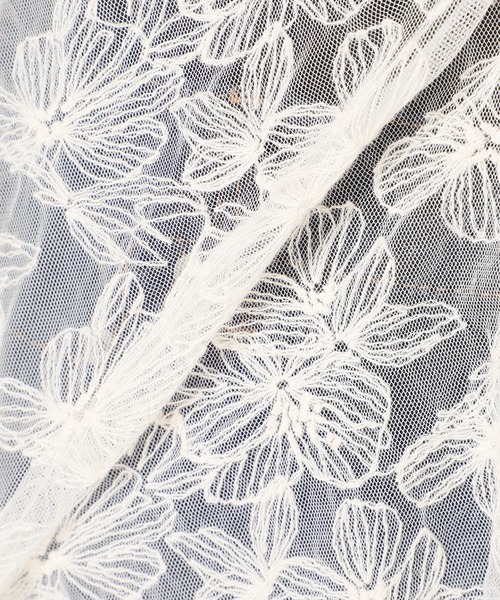 SLOBE citron.（スローブシトロン）の「SLOBE citron. フラワーチュール2WAYブラウス【手洗い可能】◆（シャツ/ブラウス・レディース・ナチュラル・FREE）」の13枚目の写真