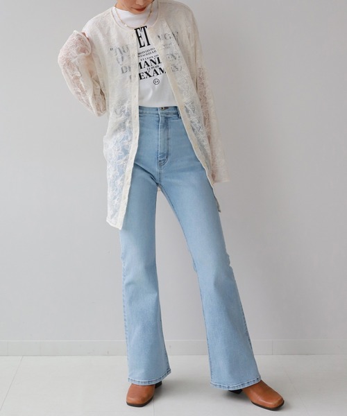 SLOBE citron.（スローブシトロン）の「SLOBE citron. フラワーチュール2WAYブラウス【手洗い可能】◆（シャツ/ブラウス・レディース・ナチュラル・FREE）」の14枚目の写真