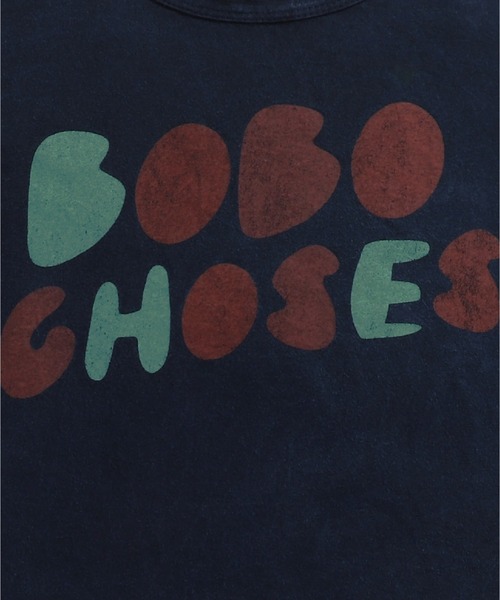 BOBO CHOSES(ボボショーズ)の「Bobo Choses long sleeve T-shirt(Tシャツ/カットソー・キッズ・ダークネイビー・8YEAR/2-3YEAR/4-5YEAR/6-7YEAR/10YEAR)」の3枚目の写真