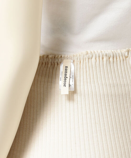 merrier BEAMS（メリアビームス）の「nanadecor / ナナリブ レギンス（マタニティウェア/グッズ・レディース・グレー/ピンク/ナチュラル・ONE SIZE）」の8枚目の写真