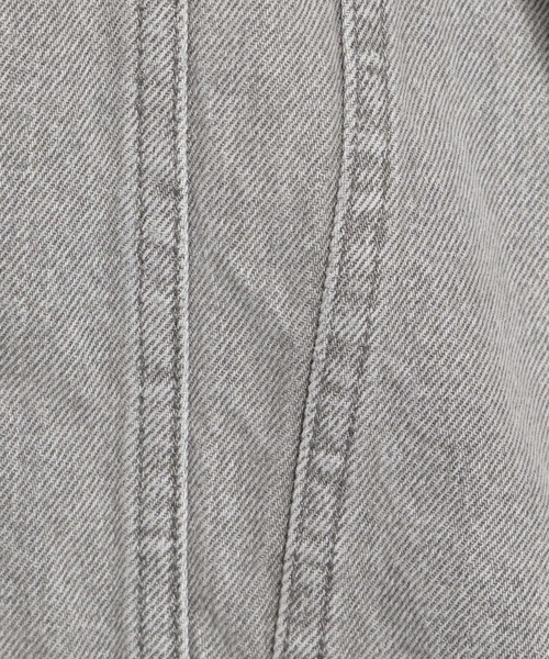 niko and...（ニコアンド）の「[niko and ...JEANS 2021AW]リメイク風デニムジャケット（デニムジャケット・レディース・ライトグレー/ブルー・LARGE/MEDIUM）」の14枚目の写真
