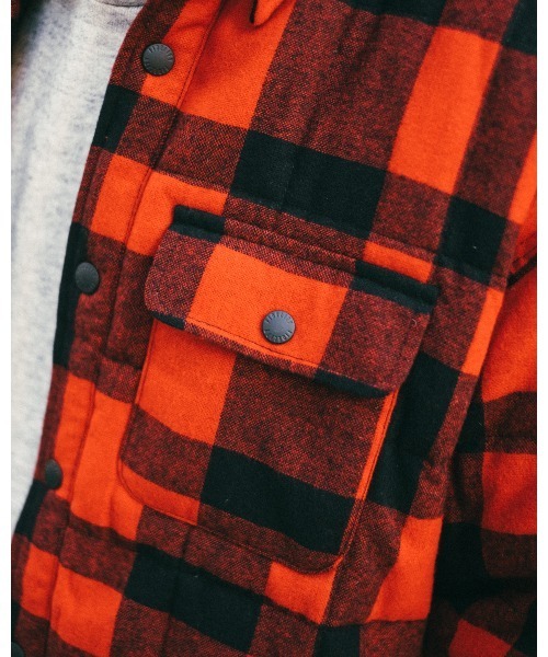 FIDELITY(フィデリティ)の「【FIDELITY フィデリティ】MEN'S ETERMIN REGULAR CPO DOWN PRINT(ダウンジャケット/コート・メンズ・グレー系その他/レッド系その他・SMALL/MEDIUM/LARGE)」の16枚目の写真
