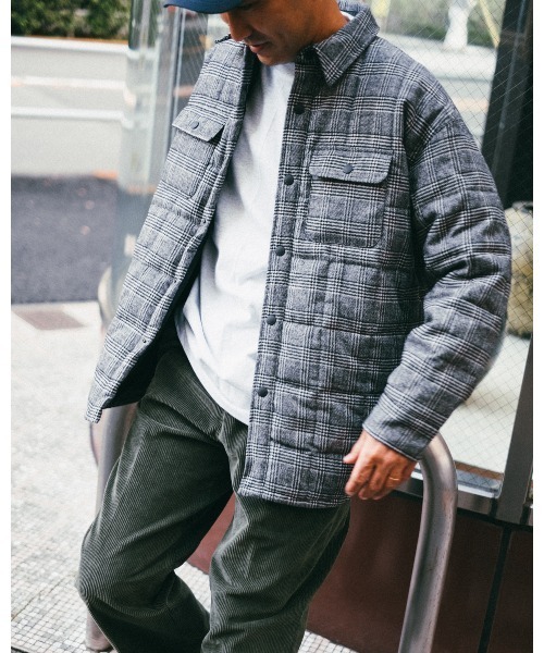FIDELITY(フィデリティ)の「【FIDELITY フィデリティ】MEN'S ETERMIN REGULAR CPO DOWN PRINT(ダウンジャケット/コート・メンズ・グレー系その他/レッド系その他・SMALL/MEDIUM/LARGE)」の18枚目の写真