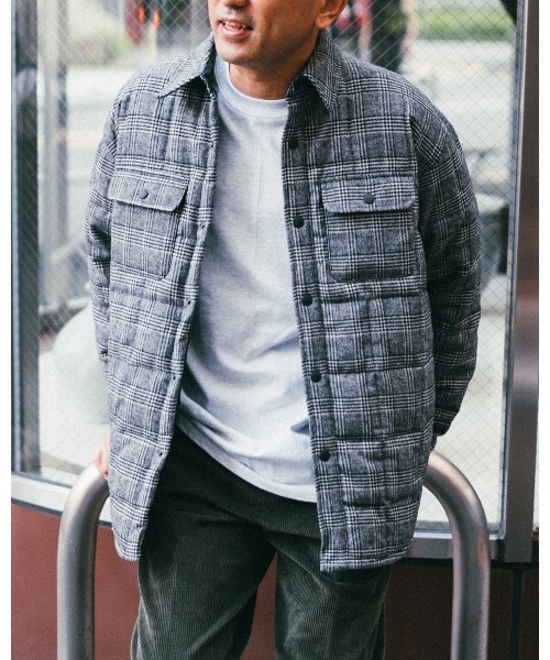 FIDELITY(フィデリティ)の「【FIDELITY フィデリティ】MEN'S ETERMIN REGULAR CPO DOWN PRINT(ダウンジャケット/コート・メンズ・グレー系その他/レッド系その他・SMALL/MEDIUM/LARGE)」の19枚目の写真