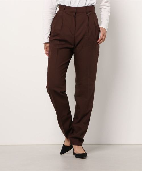 MSCHF（ミスチーフ）の「PROJECT MAGO_TAILORED PINTUCK TROUSERS（その他パンツ・レディース・ブラック/ブラウン・M/S）」の8枚目の写真