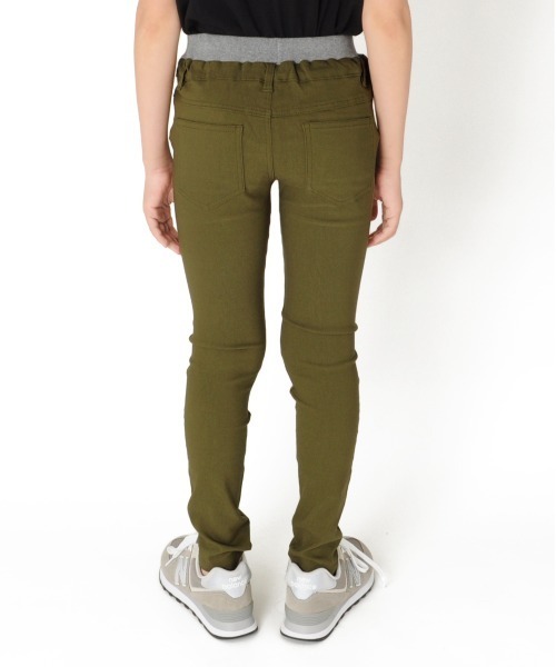 GLAZOS（グラソス）の「[スキニー]スーパーストレッチ・チノパンツ（チノパンツ・キッズ・カーキ・170cm/140cm/160cm/150cm/130cm）」の3枚目の写真