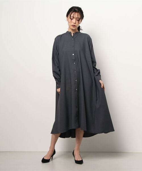 mizuiroind（ミズイロインド）の「mizuiro ind T／Rスタンドカラー