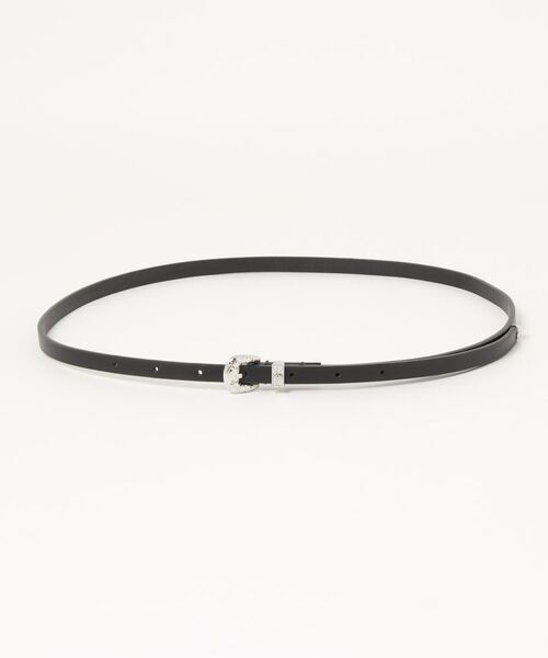 STYLEBLOCK(スタイルブロック)の「アンティーク調シルバーバックルベルト(ベルト・レディース・ブラウン系その他/ブラウン系その他2/グレー/ブラック/キャメル・FREE)」の2枚目の写真