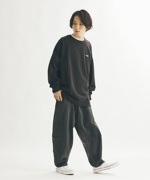 JOURNAL STANDARD(ジャーナルスタンダード)の「【VERTIGO DESIGNS×JS/ バーティゴデザイン】別注 バックプリント ロンT(Tシャツ/カットソー・メンズ・ホワイト/ホワイト系その他/ブラック・LARGE/MEDIUM)」の4枚目の写真