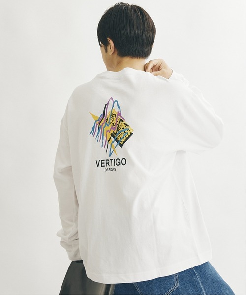 JOURNAL STANDARD(ジャーナルスタンダード)の「【VERTIGO DESIGNS×JS/ バーティゴデザイン】別注 バックプリント ロンT(Tシャツ/カットソー・メンズ・ホワイト/ホワイト系その他/ブラック・LARGE/MEDIUM)」の14枚目の写真