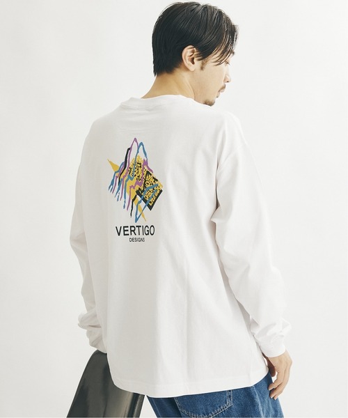 JOURNAL STANDARD(ジャーナルスタンダード)の「【VERTIGO DESIGNS×JS/ バーティゴデザイン】別注 バックプリント ロンT(Tシャツ/カットソー・メンズ・ホワイト/ホワイト系その他/ブラック・LARGE/MEDIUM)」の15枚目の写真