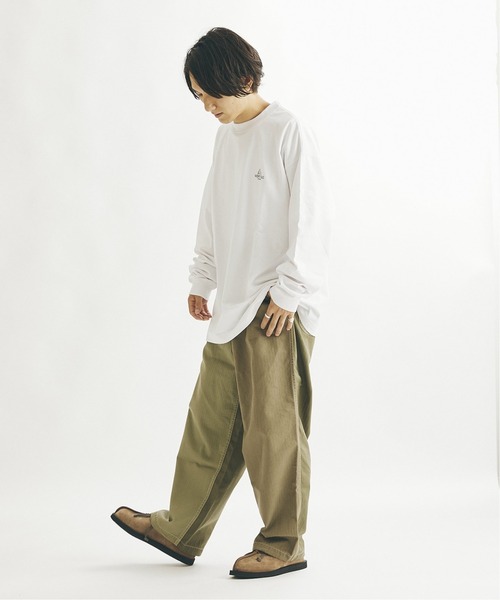 JOURNAL STANDARD(ジャーナルスタンダード)の「【VERTIGO DESIGNS×JS/ バーティゴデザイン】別注 バックプリント ロンT(Tシャツ/カットソー・メンズ・ホワイト/ホワイト系その他/ブラック・LARGE/MEDIUM)」の22枚目の写真