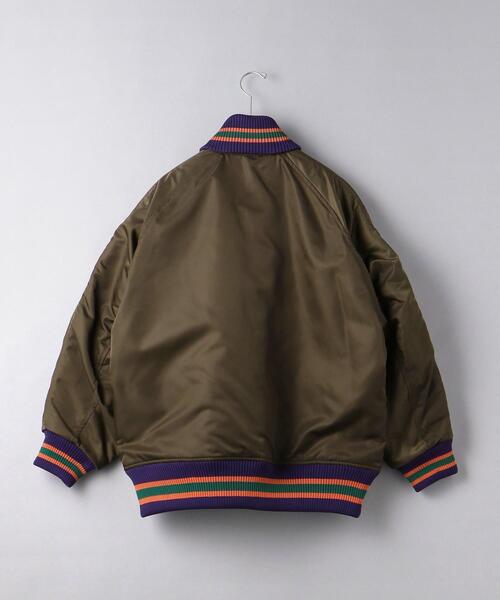 kolor（カラー）の「＜kolor（カラー）＞ ヴァーシティジャケット■■■（スタジャン・メンズ・ダークブラウン・1/2/3）」の6枚目の写真