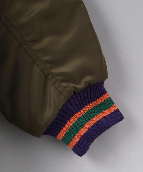 kolor（カラー）の「＜kolor（カラー）＞ ヴァーシティジャケット■■■（スタジャン・メンズ・ダークブラウン・1/2/3）」の3枚目の写真