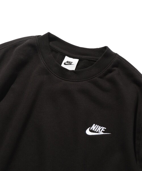 NIKE(ナイキ)の「WEB限定 NIKE/ナイキ クラブ フレンチテリー クルースウェット(スウェット・メンズ・ブラック/グレー・MEDIUM/X-LARGE/LARGE/SMALL/XX-LARGE)」の5枚目の写真