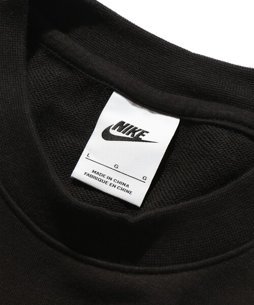 NIKE(ナイキ)の「WEB限定 NIKE/ナイキ クラブ フレンチテリー クルースウェット(スウェット・メンズ・ブラック/グレー・MEDIUM/X-LARGE/LARGE/SMALL/XX-LARGE)」の7枚目の写真