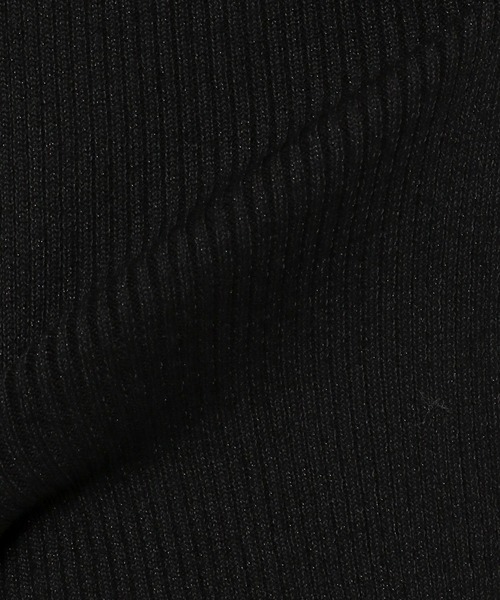 mysty woman（ミスティウーマン）の「チュールタックスリーブラメニット 235306（ニット/セーター・レディース・ライトグレー/ブラック/カーキ・FREE）」の5枚目の写真