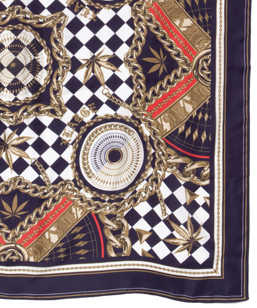 XLARGE（エクストララージ）の「XL SCARF（ストール/ショール・メンズ・ネイビー・ONE SIZE）」の2枚目の写真