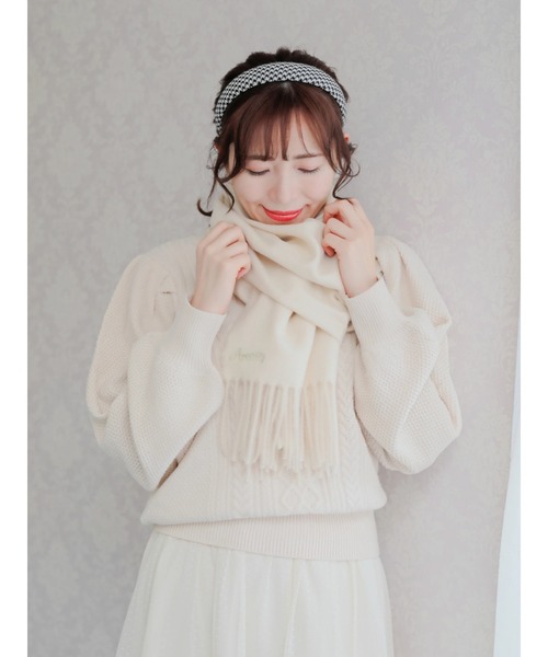 Areeam（アリーム）の「ﾊｳﾝﾄﾞﾄｩｰｽﾁｪｯｸｶﾁｭｰｼｬ（カチューシャ・レディース・ブラック/ブラウン・FREE）」の5枚目の写真