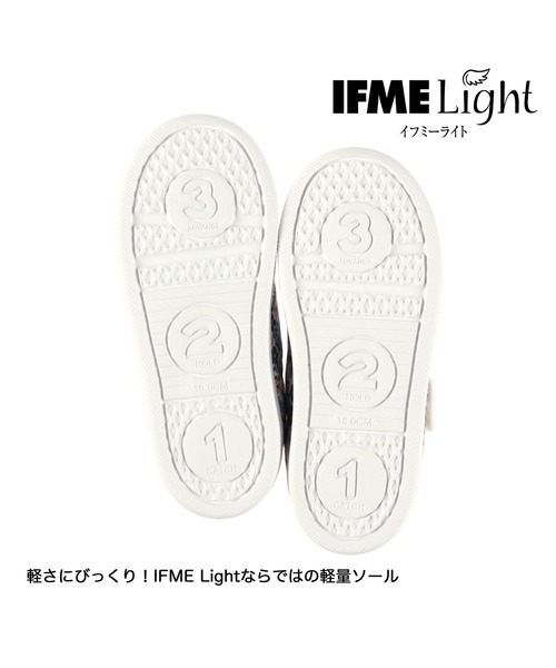 IFME(イフミー)の「IFME/イフミーコラボ花柄スニーカー(スニーカー・キッズ・オフホワイト/ネイビー/ピンク/ラベンダー・14cm/15cm/16cm/17cm/18cm/19cm/20cm/21cm)」の11枚目の写真