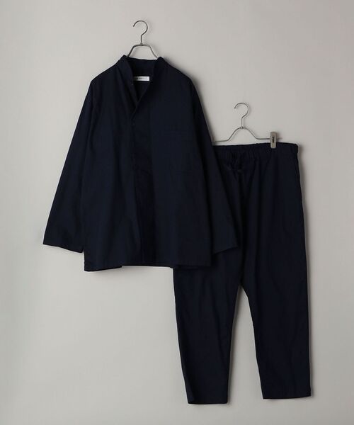 SHIPS Days（シップスデイズ）の「SHIPS Days: オックスフォード ホスピタル シャツジャケット（カバーオール・メンズ・ネイビー/グレー・MEDIUM/LARGE）」の8枚目の写真